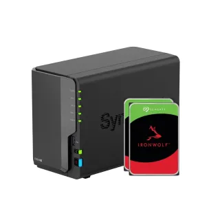 Synology NAS DiskStation DS224+ 2-bay Seagate Ironwolf 4 TB