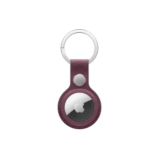 Apple Porte-clés AirTag en tissu fin Mulberry