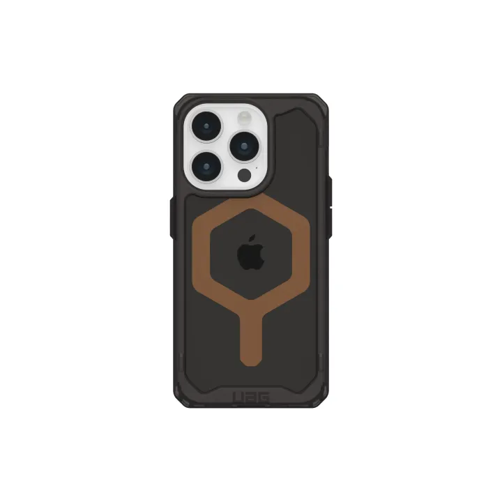 UAG Coque arrière Plyo MagSafe Apple iPhone 15 Pro Black-Bronze