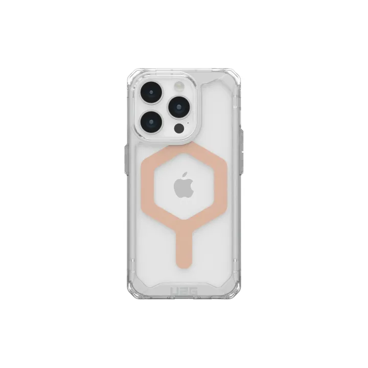 UAG Coque arrière Plyo MagSafe Apple iPhone 15 Pro Ice-Rose