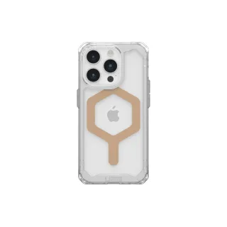 UAG Coque arrière Plyo MagSafe Apple iPhone 15 Pro Ice-Gold