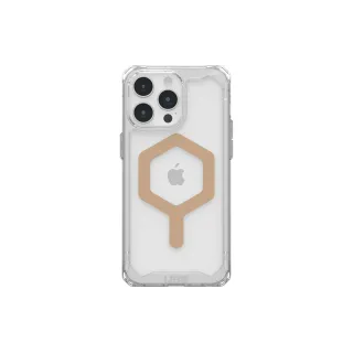 UAG Coque arrière Plyo MagSafe Apple iPhone 15 Pro Max Ice-Gold