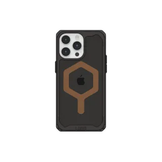 UAG Coque arrière Plyo MagSafe Apple iPhone 15 Pro Max Black-Bronze