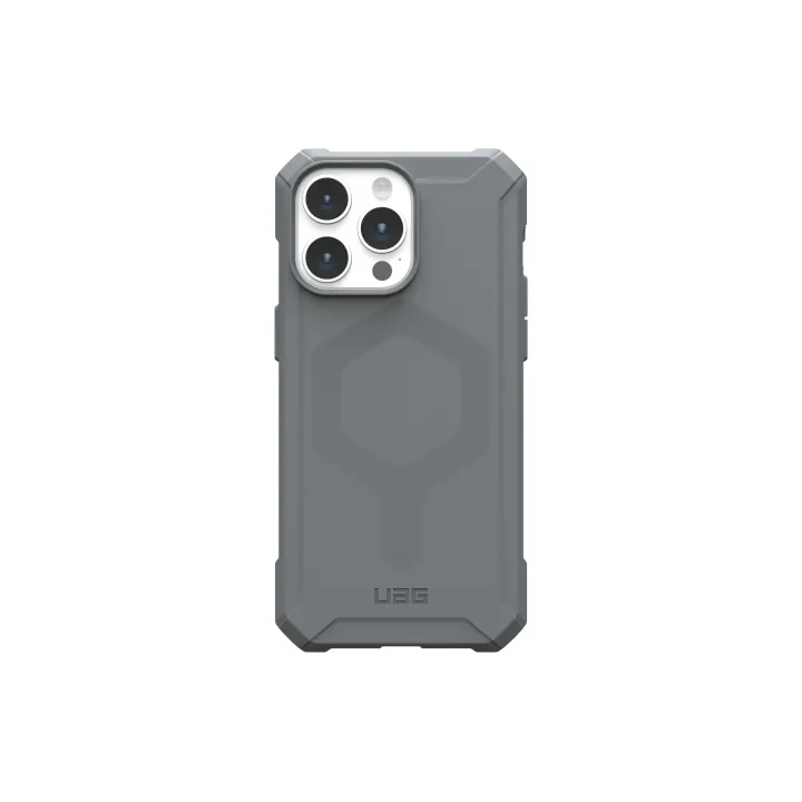 UAG Coque arrière Essential Armor iPhone 15 Pro Max Silver