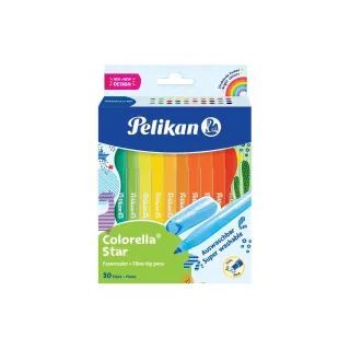 Pelikan Crayon feutre Colorella Star 0.6 mm, 30 couleurs