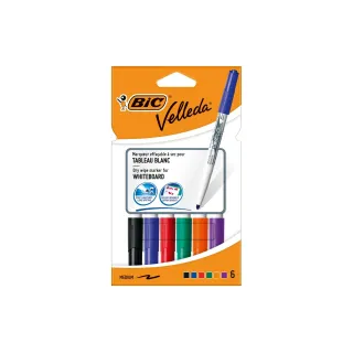 BIC Velleda 6 pièces