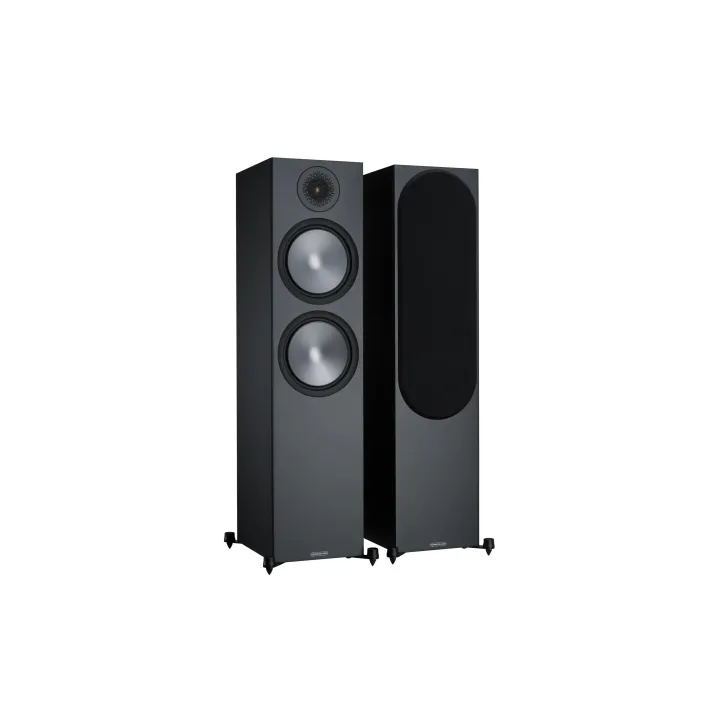 Monitor Audio Paire d’enceintes de sol Bronze 500 Noir