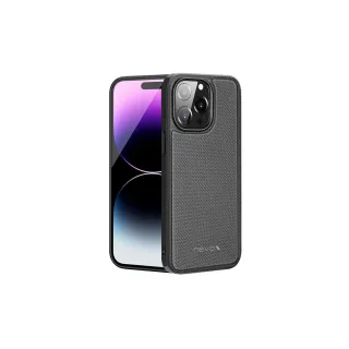 Nevox Coque arrière StyleShell Nylo iPhone 15 Pro Max Noir