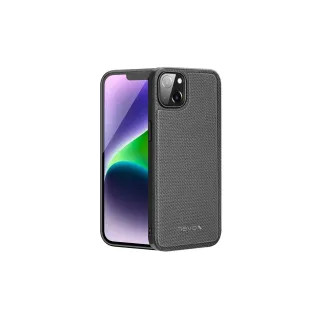 Nevox Coque arrière StyleShell Nylo iPhone 15 Plus Noir