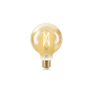 WiZ Ampoule 6.7W (50W) E27 G95 filament ambre pack individuel