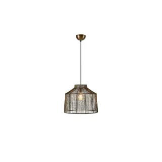 Markslöjd Lampe suspendue Capanna 1L, E27, laiton antique