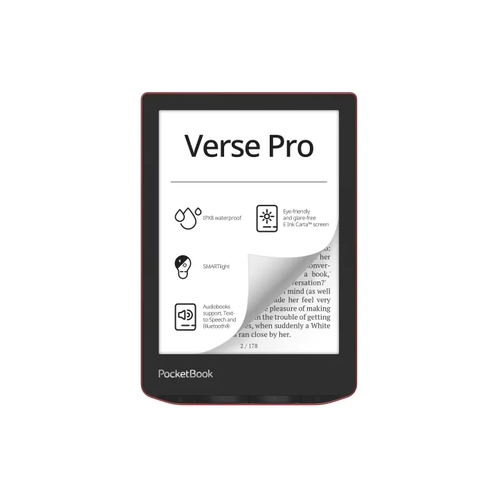 PocketBook Lecteur E-Book Verse Pro Passion Red