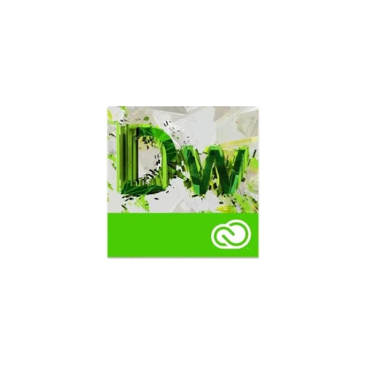 Adobe Dreamweaver CC MP, Abonnement, 1-9 utilisateurs, 1 an