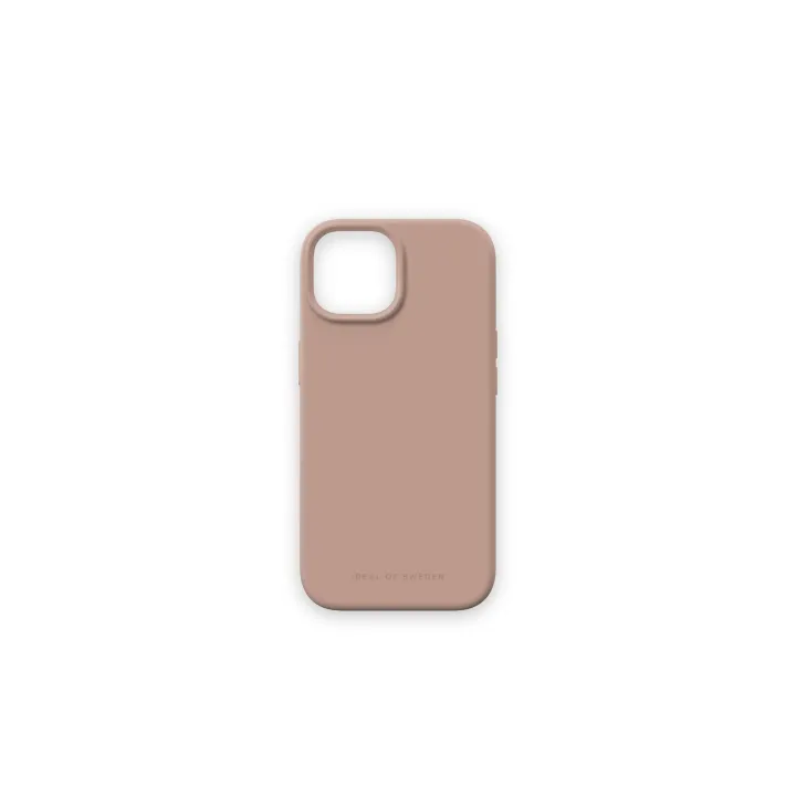 Ideal of Sweden Coque arrière Silicone iPhone 15 Blush rose