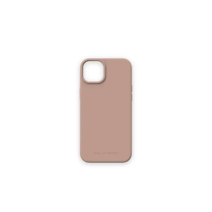 Ideal of Sweden Coque arrière Silicone iPhone 15 Plus Blush rose