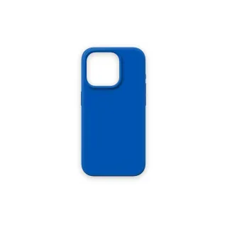 Ideal of Sweden Coque arrière Silicone iPhone 15 Pro Bleu cobalt