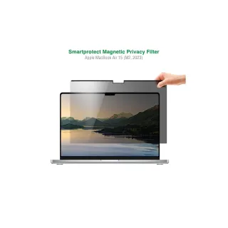 4smarts Film pour écran Filtre de confidentialité Apple MacBook Air 15.3
