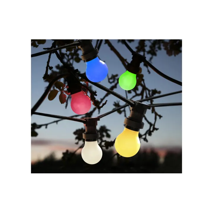 Schönenberger Guirlande lumineuse Décor de fête, 1000 cm, Multicolore