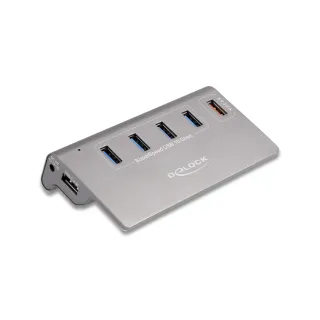 Delock Hub USB 64182 USB 10 Gbps - 4x USB-A - 1x port de charge rapide