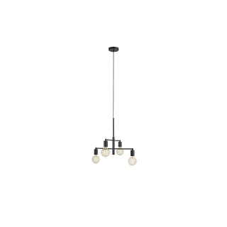 Markslöjd Lampe suspendue Cielo 4L, 4 x E27, noir sable