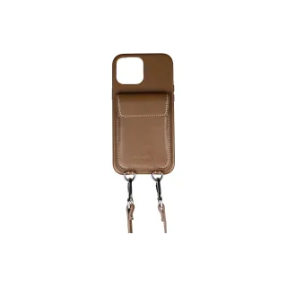 Urbanys Necklace Case Handekette+ iPhone 15 Pro Max Espresso Martini