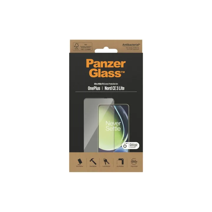 Panzerglass Protection d’écran Ultra Wide Fit Nord CE 3 Lite