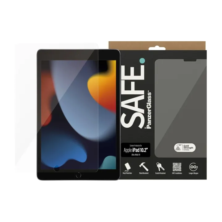 SAFE. Films protecteurs pour tablettes Ultra Wide Fit Apple iPad 10.2