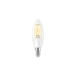 WiZ Ampoule 4.9W (40W) E14 B35 Filament Clear emballage individuel