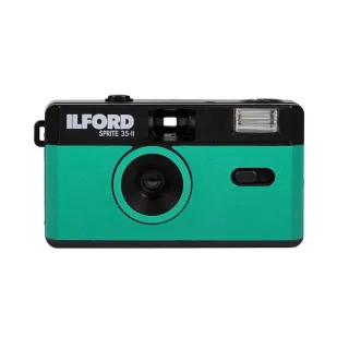 Ilford Caméra analogique Sprite 35-II Green & Black