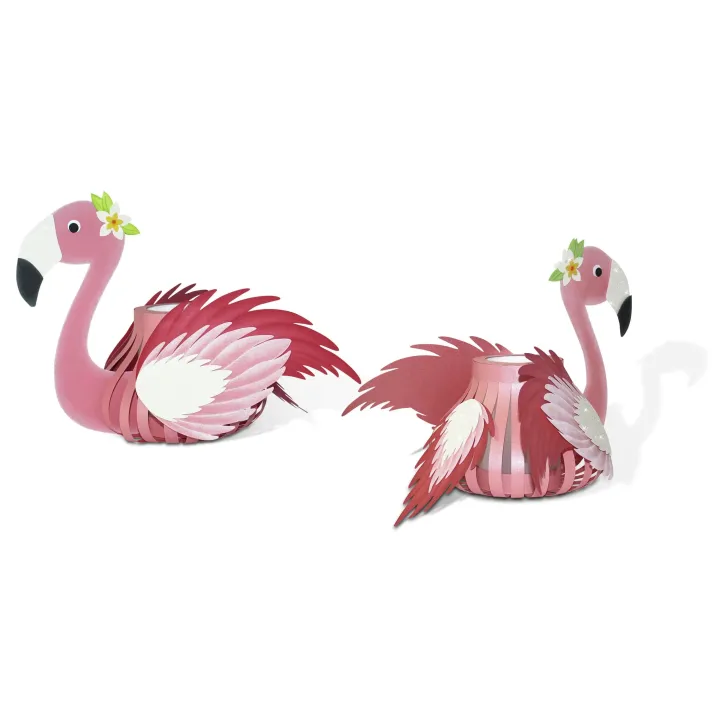URSUS Kits de bricolage de lanternes 1 pièce, Flamingo
