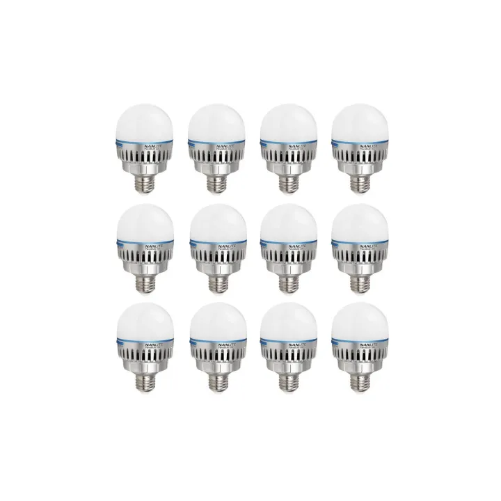 Nanlite Lumière continue PavoBulb 10C 12KIT