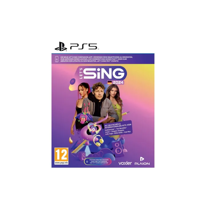 GAME Lets Sing 2024 German Version