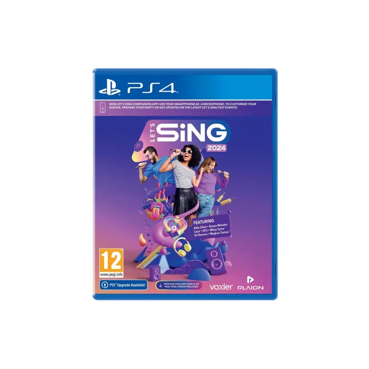 GAME Lets Sing 2024 International Version