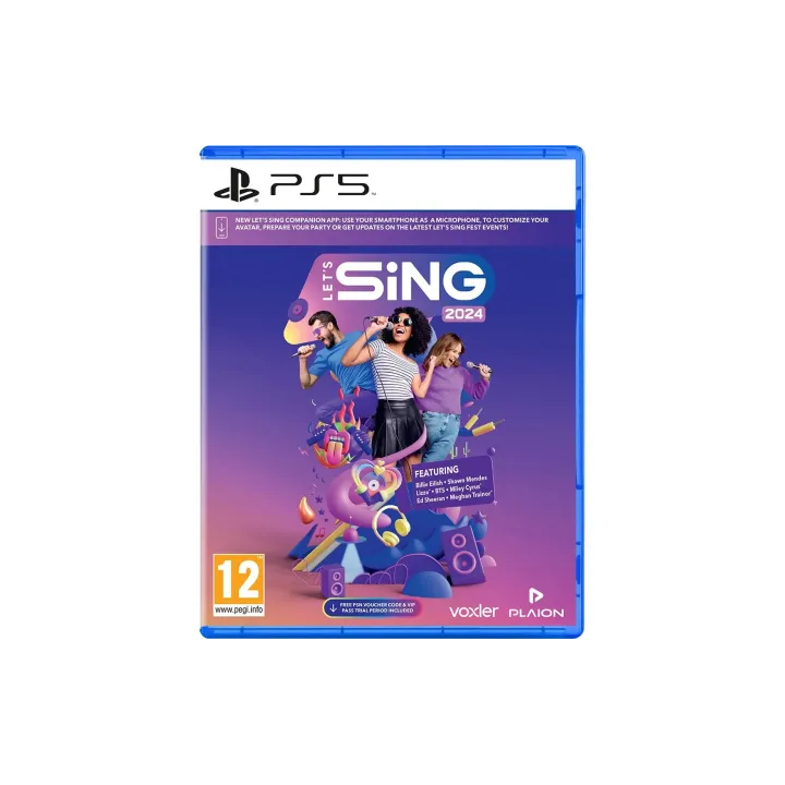 GAME Lets Sing 2024 International Version