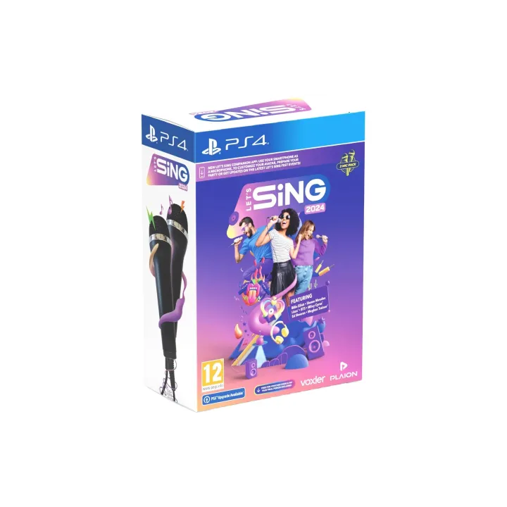 GAME Lets Sing 2024 International Version + 2 Mics