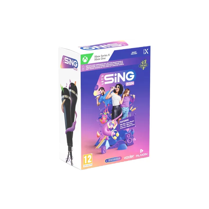 GAME Lets Sing 2024 International Version + 2 Mics