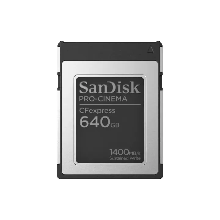 SanDisk Carte CFexpress PRO Cinema Type B 640 GB