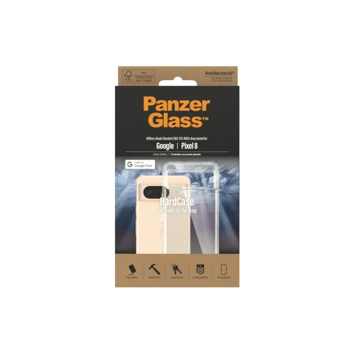 Panzerglass Coque arrière HardCase Pixel 8 Transparent