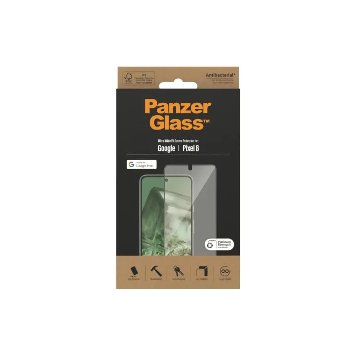 Panzerglass Protection d’écran Ultra Wide Fit Pixel 8