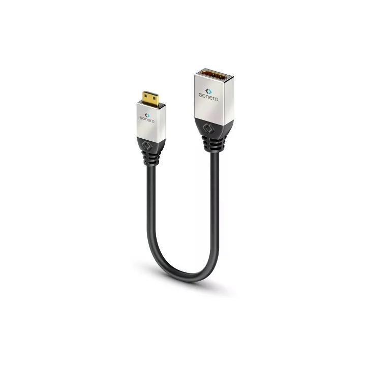 sonero Câble adaptateur 4K High Speed Mini-HDMI (HDMI-C) - HDMI