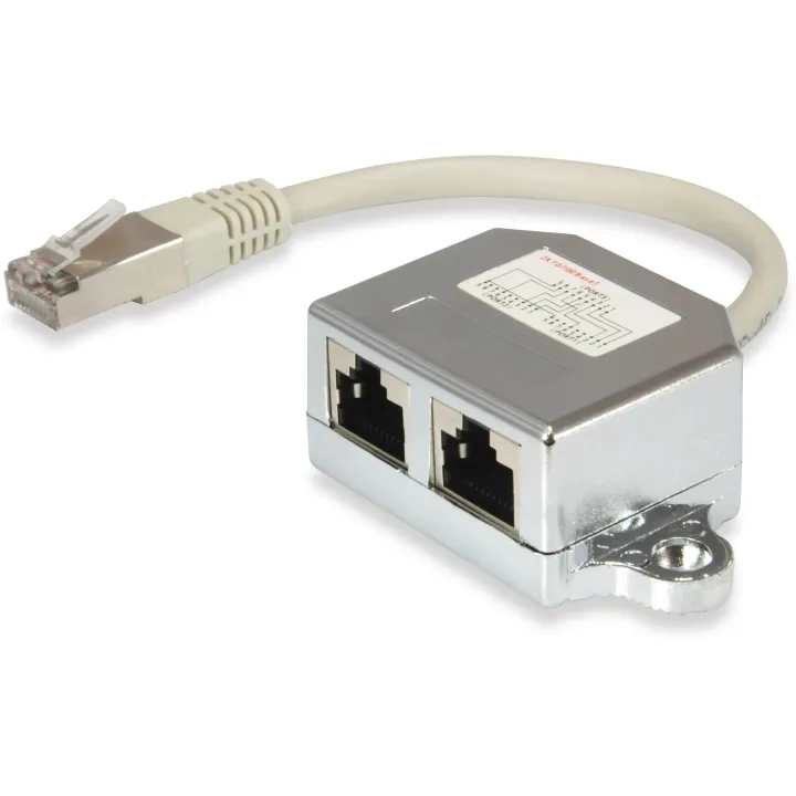 equip Adaptateur double port 2x 100Mbps LAN 1 Pièce-s