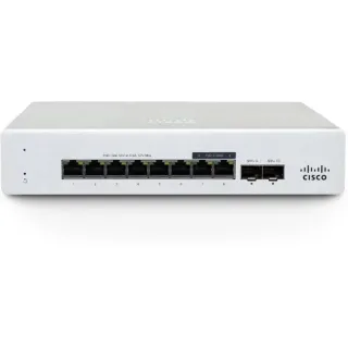 Cisco Meraki PoE+ Switch MS130-8P 10 ports