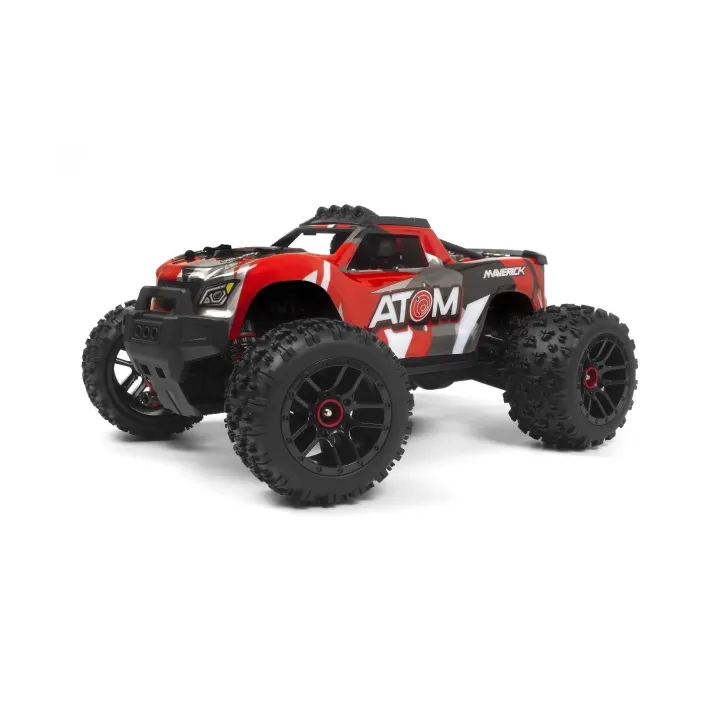 Maverick Monster Truck Atom 4WD Rouge, RTR, 1:18