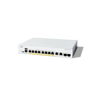 Cisco PoE+ Switch Catalyst C1300-8P-E-2G 10 ports