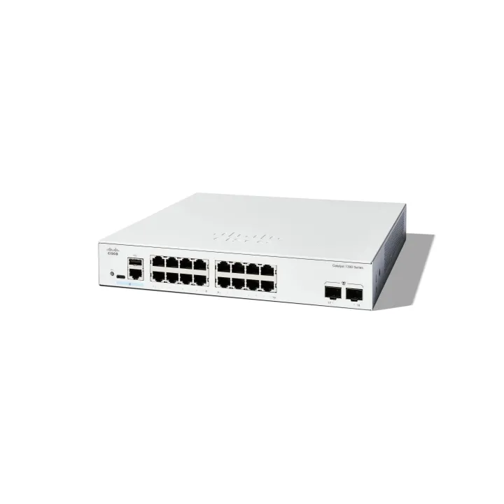 Cisco PoE+ Switch Catalyst C1300-16P-2G 18 ports