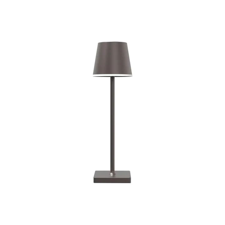 xoxo design ag Lampe de table à accu X2, 3W, 3000K, 38 cm, anthracite