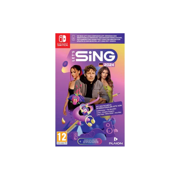 GAME Lets Sing 2024 German Version