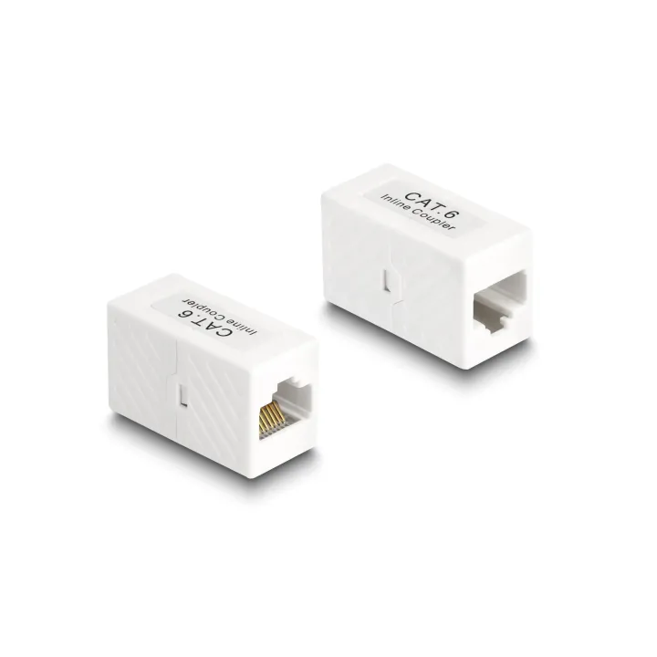 Delock Accouplement RJ45 - RJ45, Cat.6, UTP 1 Pièce-s