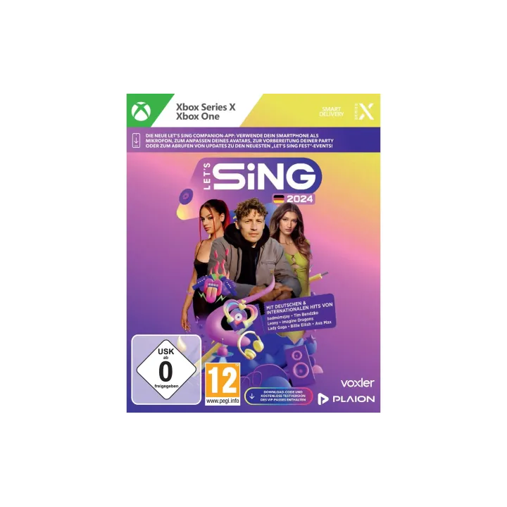 GAME Lets Sing 2024 German Version