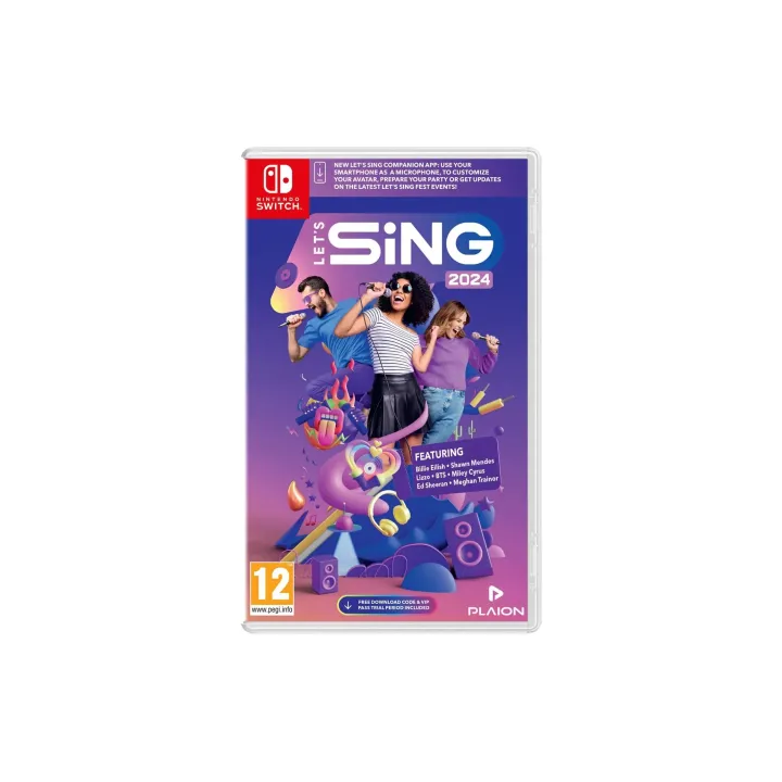 GAME Lets Sing 2024 International Version